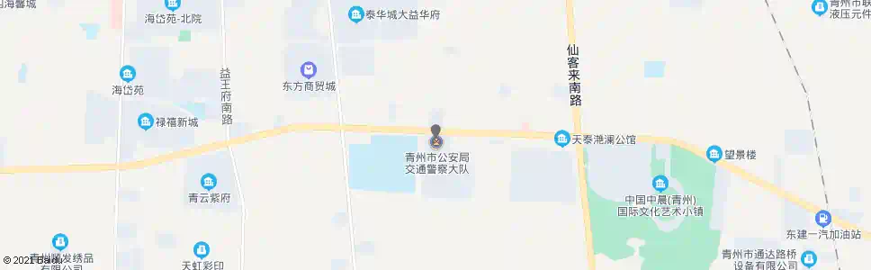 潍坊交警大队_公交站地图_潍坊公交_妙搜公交查询2025