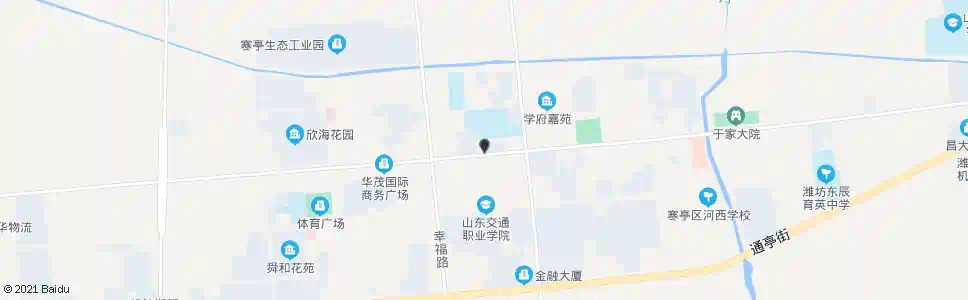 潍坊家家悦超市_公交站地图_潍坊公交_妙搜公交查询2025