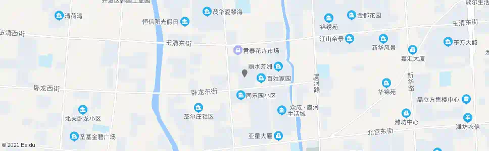 潍坊金鼎华府_公交站地图_潍坊公交_妙搜公交查询2025