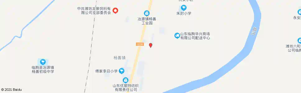 潍坊华盛食品_公交站地图_潍坊公交_妙搜公交查询2025