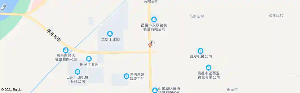 潍坊昌平路口_公交站地图_潍坊公交_妙搜公交查询2025