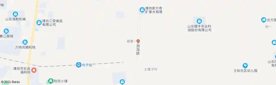 潍坊蒋家_公交站地图_潍坊公交_妙搜公交查询2025
