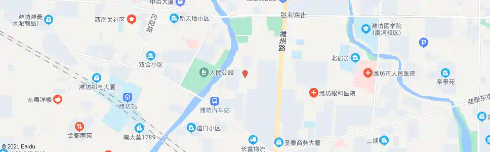 潍坊四平路民生街路口(恒易星河熙园)_公交站地图_潍坊公交_妙搜公交查询2025