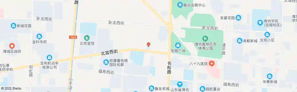 潍坊鲁星农机公司_公交站地图_潍坊公交_妙搜公交查询2025