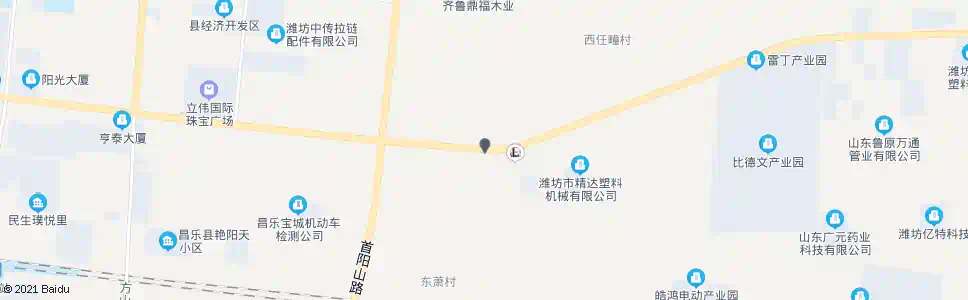 潍坊东外环路口_公交站地图_潍坊公交_妙搜公交查询2025