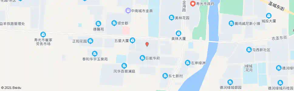 潍坊中阳水岸嘉园_公交站地图_潍坊公交_妙搜公交查询2025