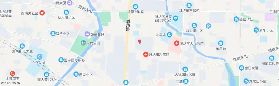 潍坊潍柴宿舍(民生西街)_公交站地图_潍坊公交_妙搜公交查询2025