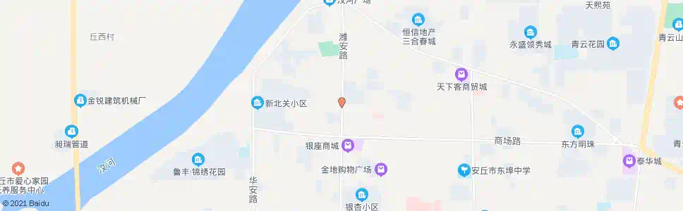 潍坊市府招待所西门_公交站地图_潍坊公交_妙搜公交查询2025