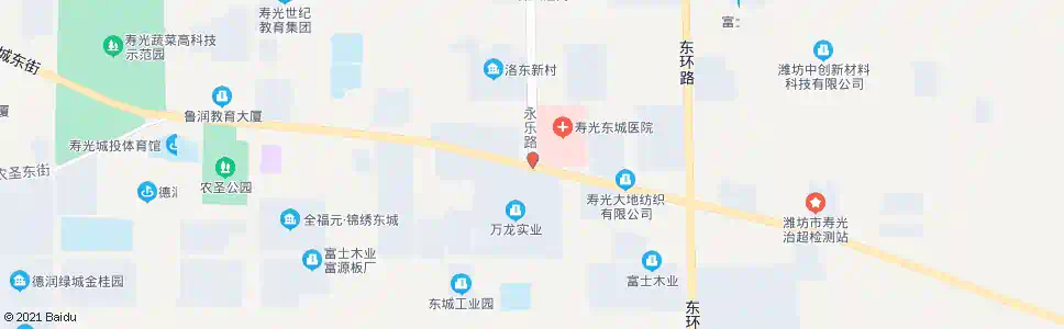 潍坊寒五路口_公交站地图_潍坊公交_妙搜公交查询2025