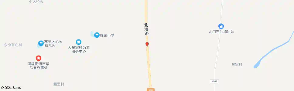 潍坊大魏村_公交站地图_潍坊公交_妙搜公交查询2025