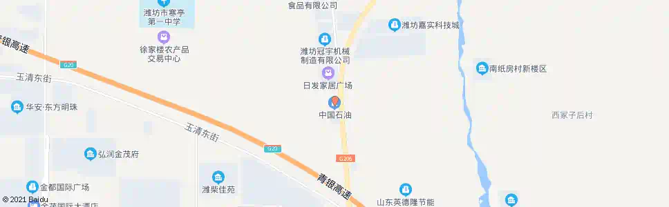 潍坊丰华路_公交站地图_潍坊公交_妙搜公交查询2025
