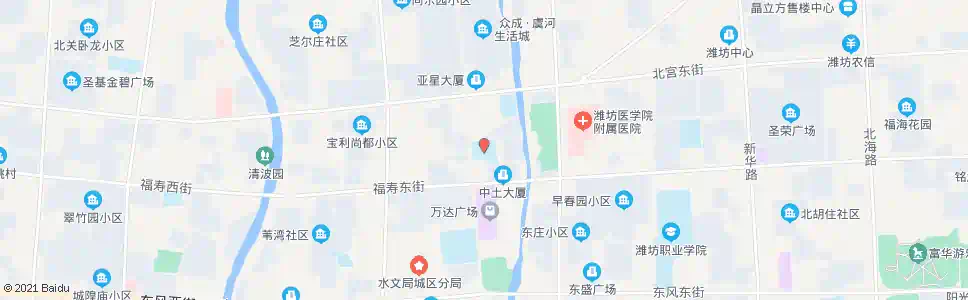 潍坊潍坊十中_公交站地图_潍坊公交_妙搜公交查询2025