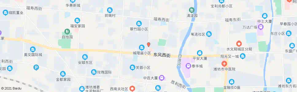 潍坊十笏园_公交站地图_潍坊公交_妙搜公交查询2025