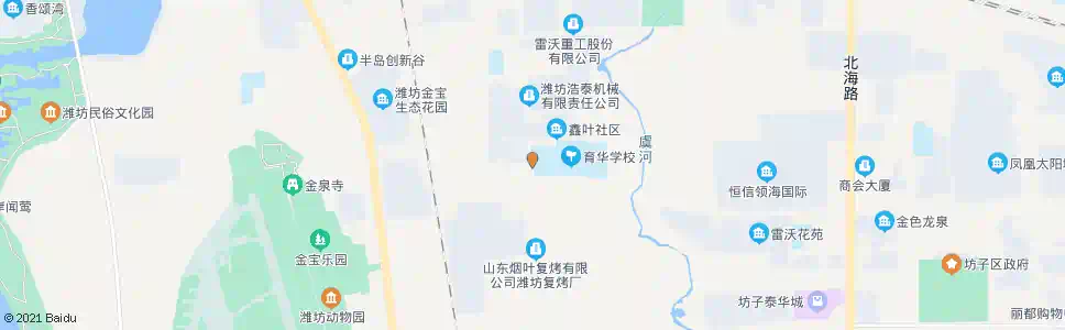 潍坊文化南路口_公交站地图_潍坊公交_妙搜公交查询2025