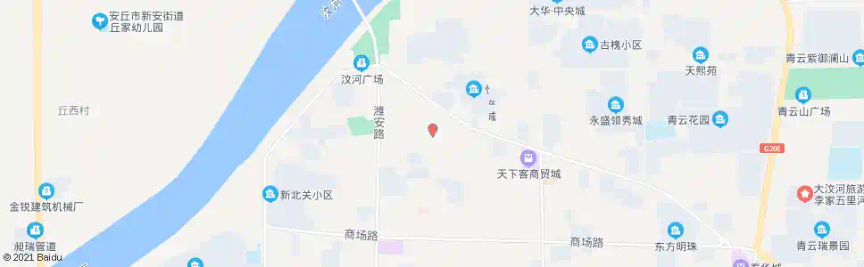 潍坊城管执法局(安丘)_公交站地图_潍坊公交_妙搜公交查询2025