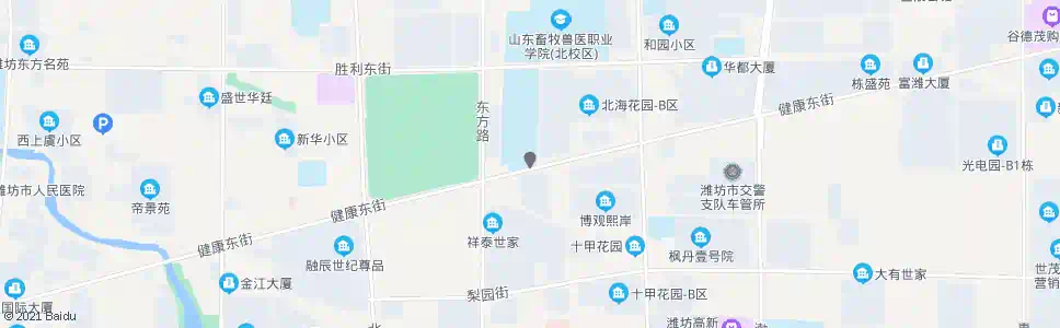 潍坊牧校南门_公交站地图_潍坊公交_妙搜公交查询2025