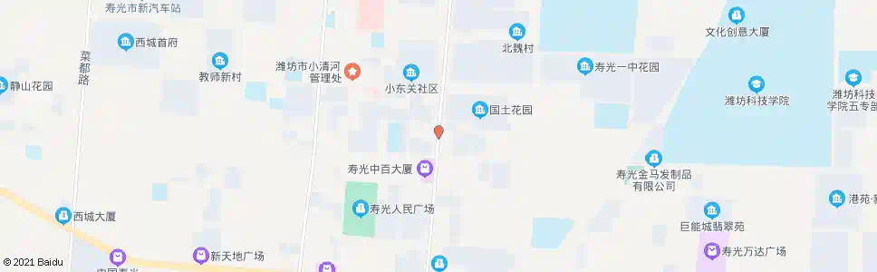 潍坊东亚家具城_公交站地图_潍坊公交_妙搜公交查询2025