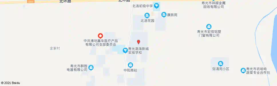 潍坊福瑞化工_公交站地图_潍坊公交_妙搜公交查询2025