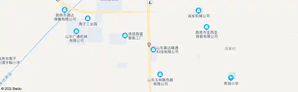 潍坊张家路口_公交站地图_潍坊公交_妙搜公交查询2025