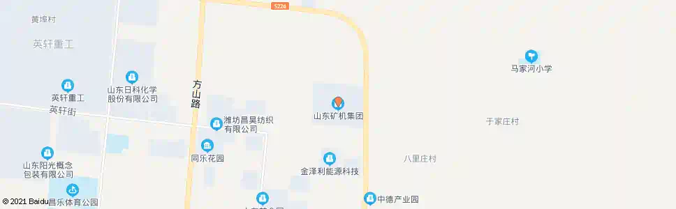 潍坊矿机集团_公交站地图_潍坊公交_妙搜公交查询2025