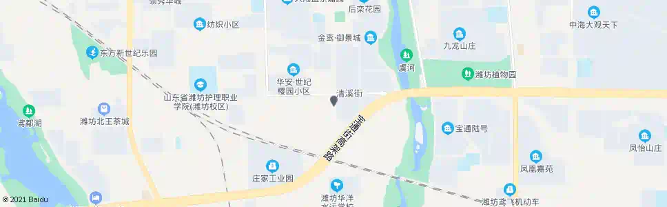 潍坊庄家_公交站地图_潍坊公交_妙搜公交查询2025