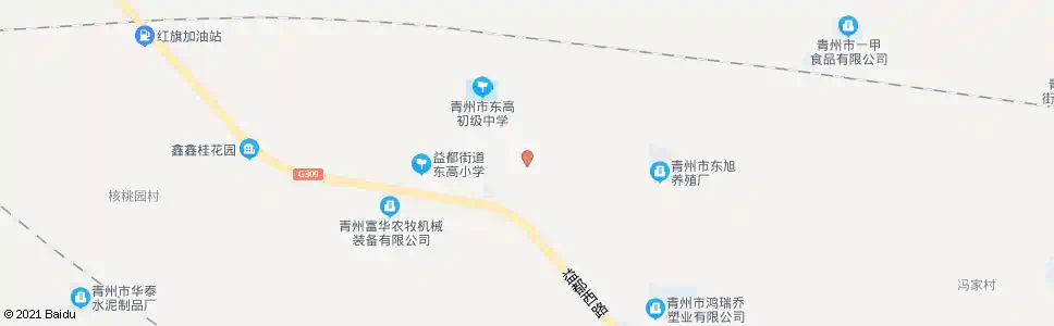 潍坊益都街办_公交站地图_潍坊公交_妙搜公交查询2025