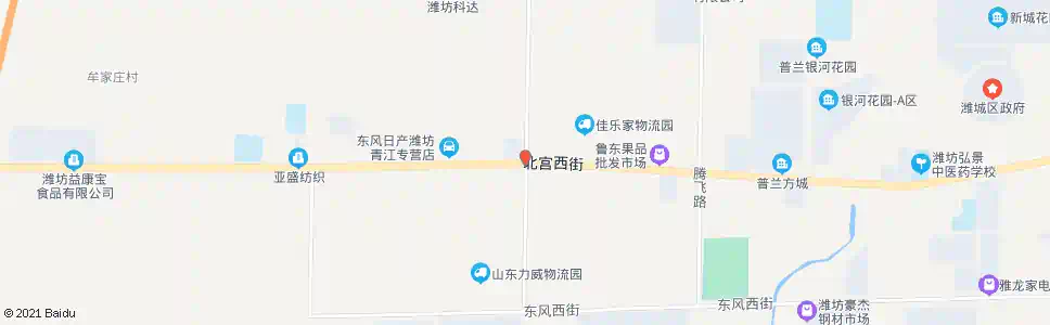 潍坊殷大路胜利街路口_公交站地图_潍坊公交_妙搜公交查询2025