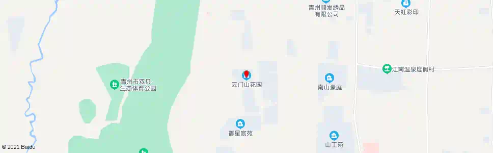 潍坊云门山花园_公交站地图_潍坊公交_妙搜公交查询2025