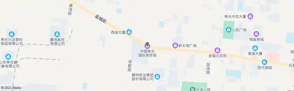 潍坊国际商贸城_公交站地图_潍坊公交_妙搜公交查询2025