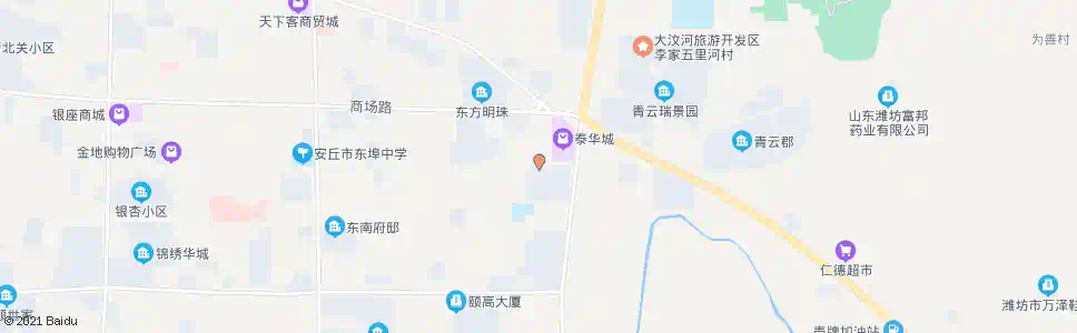 潍坊天源新都_公交站地图_潍坊公交_妙搜公交查询2025