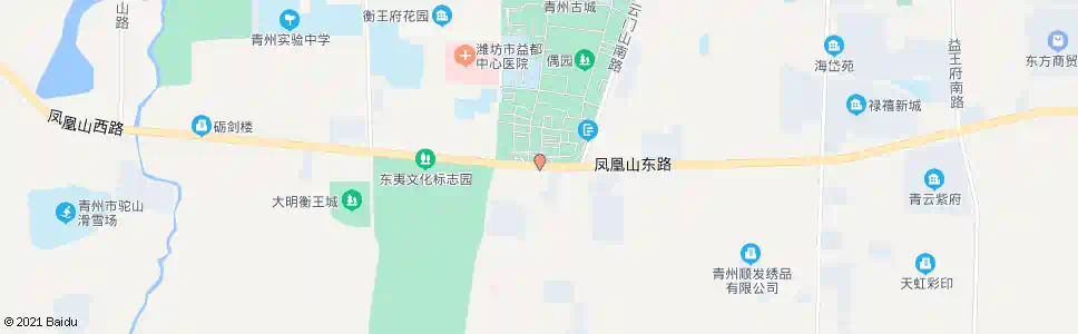 潍坊阜财门_公交站地图_潍坊公交_妙搜公交查询2025