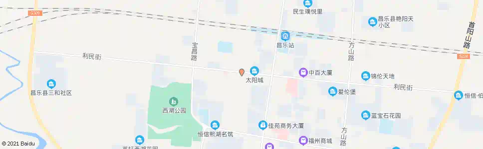 潍坊工商银行(昌乐)_公交站地图_潍坊公交_妙搜公交查询2025