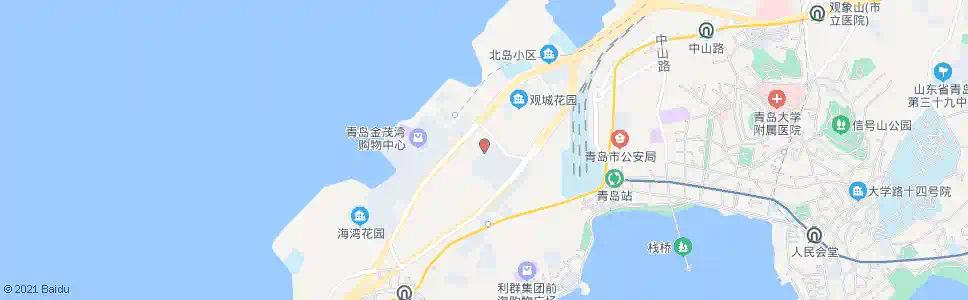 潍坊第五人民医院(北海路宝通街路口)_公交站地图_潍坊公交_妙搜公交查询2025