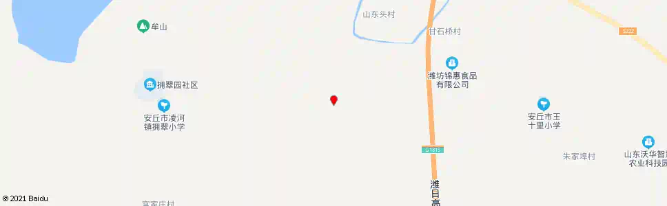 潍坊大韩十里_公交站地图_潍坊公交_妙搜公交查询2025