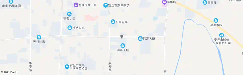 潍坊御景天成(北行)_公交站地图_潍坊公交_妙搜公交查询2025