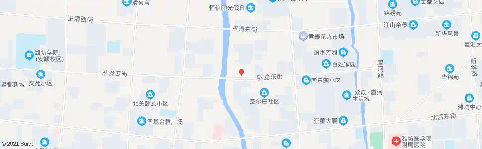 潍坊则尔庄_公交站地图_潍坊公交_妙搜公交查询2025