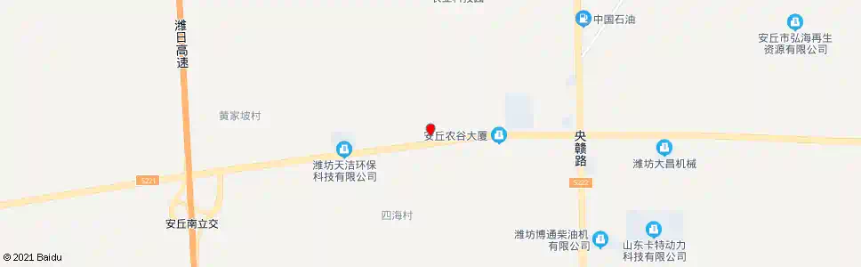 潍坊四海社区_公交站地图_潍坊公交_妙搜公交查询2025