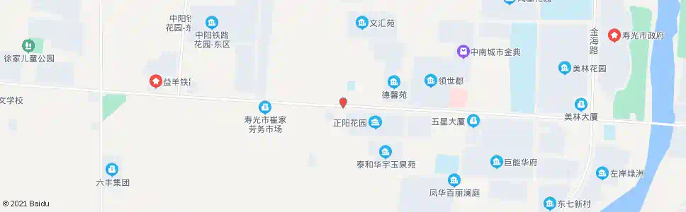 潍坊崔家老庄_公交站地图_潍坊公交_妙搜公交查询2025