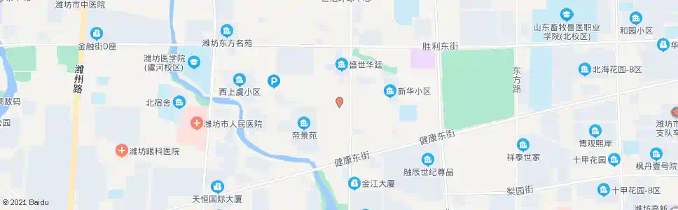 潍坊新华路民生街路口_公交站地图_潍坊公交_妙搜公交查询2025