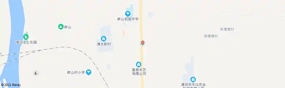 潍坊岞山农行_公交站地图_潍坊公交_妙搜公交查询2025
