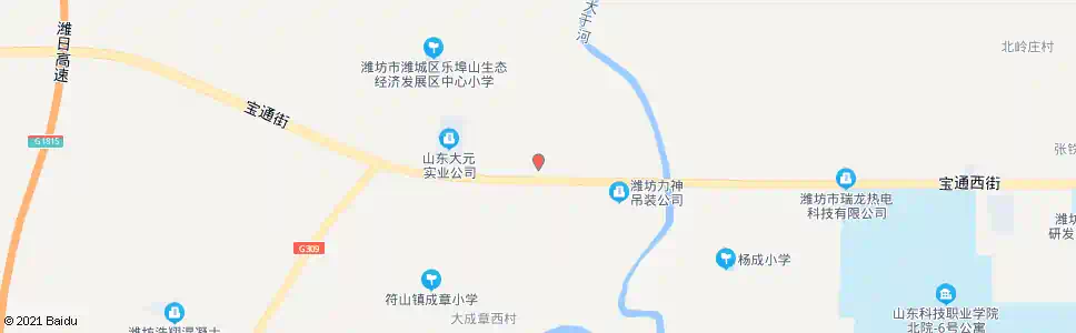 潍坊山水水泥厂_公交站地图_潍坊公交_妙搜公交查询2025