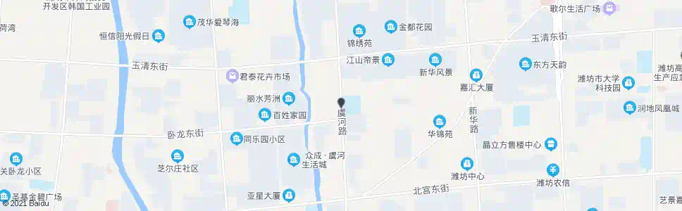 潍坊潍坊建校_公交站地图_潍坊公交_妙搜公交查询2025