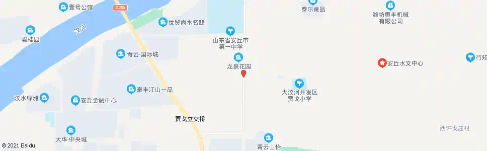 潍坊大汶河开发区管委会_公交站地图_潍坊公交_妙搜公交查询2025