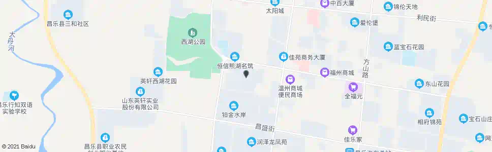 潍坊南苑小区_公交站地图_潍坊公交_妙搜公交查询2025