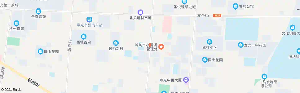 潍坊圣都高级中学_公交站地图_潍坊公交_妙搜公交查询2025