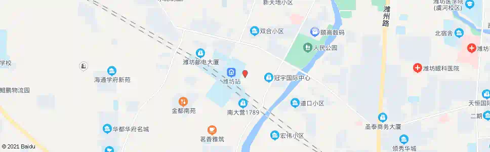 潍坊长途汽车总站_公交站地图_潍坊公交_妙搜公交查询2025