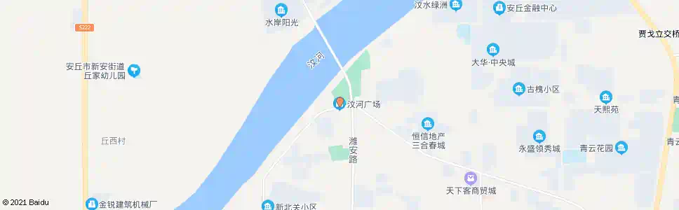 潍坊汶河广场_公交站地图_潍坊公交_妙搜公交查询2025