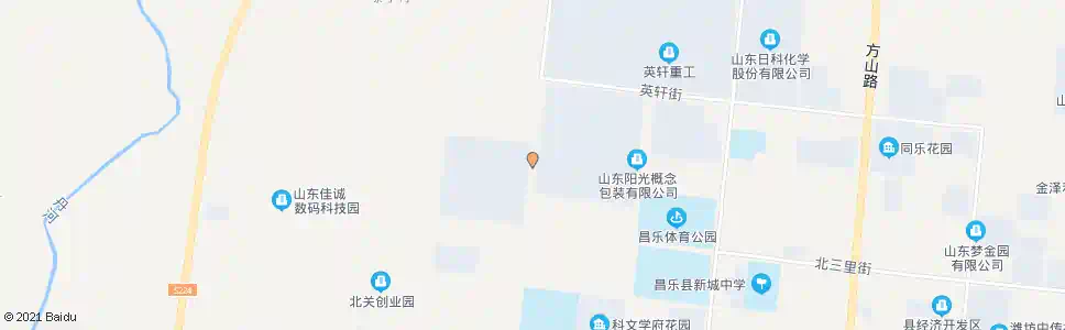 潍坊阳光纸业(原厂)_公交站地图_潍坊公交_妙搜公交查询2025