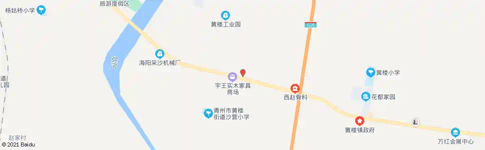 潍坊黄楼展厅(青州)_公交站地图_潍坊公交_妙搜公交查询2025