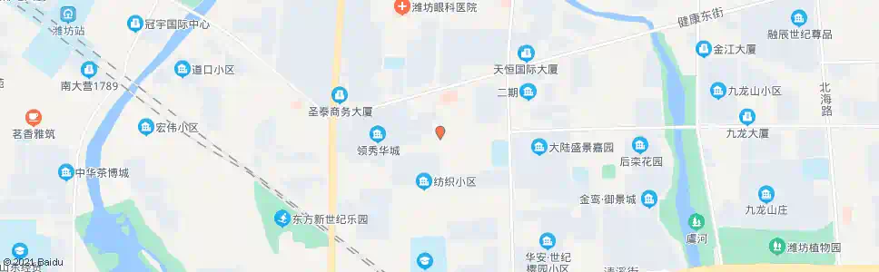 潍坊鸢飞路樱前街路口_公交站地图_潍坊公交_妙搜公交查询2025